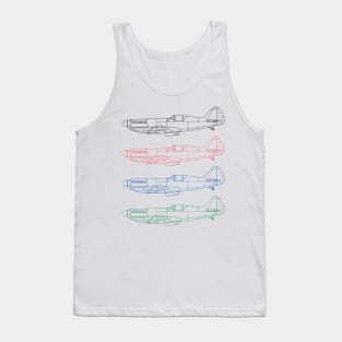 Spitfire fighter Tank Top